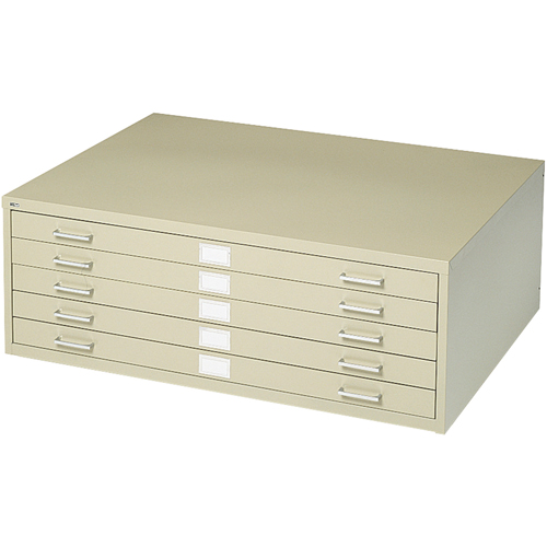 Classeurs en acier pour plans, 5 Tiroirs, 53-3/8" la x 41-3/8" p x 16-1/2" h Les Distributions ICE