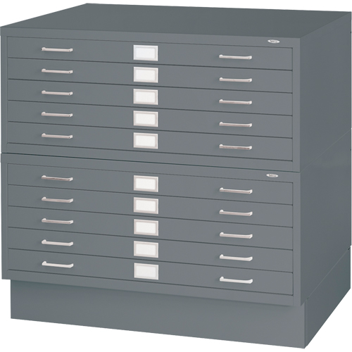 Classeurs en acier pour plans, 5 Tiroirs, 40-3/8" la x 29-3/8" p x 16-1/2" h Les Distributions ICE