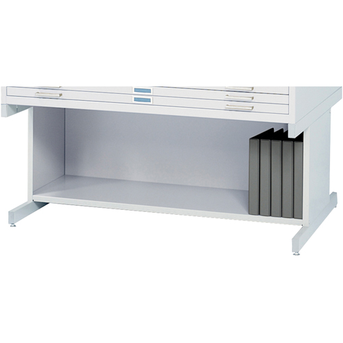 High Base for Steel Plan File Cabinet Les Distributions ICE