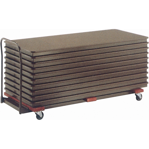 Flat Stacking Table Caddies, 74" W x 31.25" D x 36.25" H Les Distributions ICE
