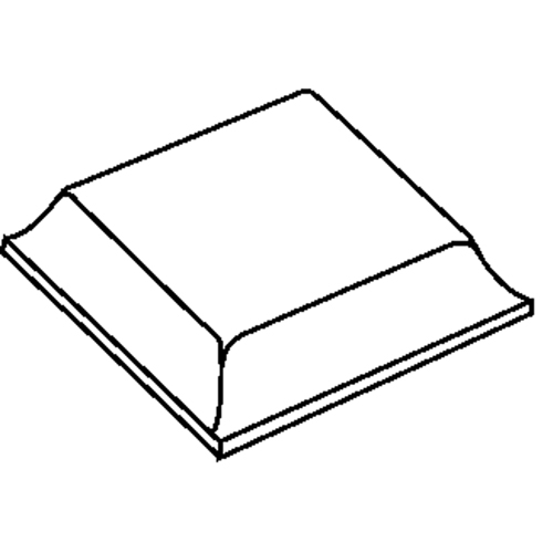 Bumpon Tapered Square Protective Bumpers Les Distributions ICE