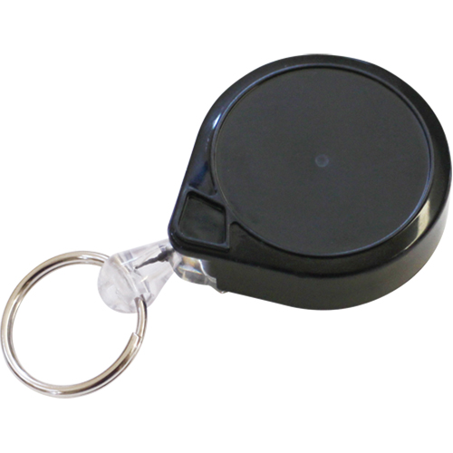 Retractable Mini-Bak&reg; Key Rings, Plastic, 36" Cable, Belt Clip Attachment Les Distributions ICE