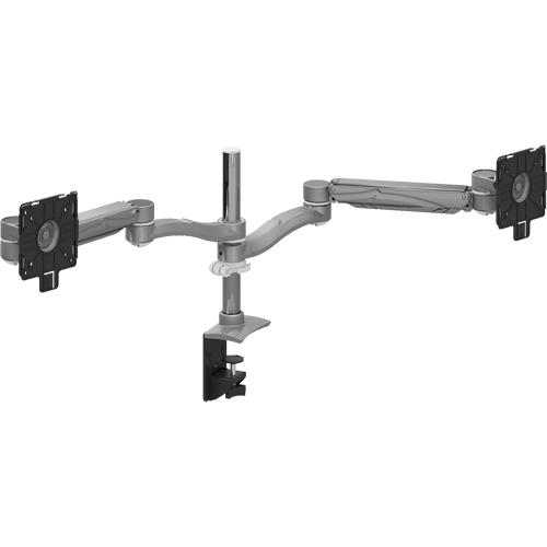 Dual Screen Height Adjustable Monitor Arms Les Distributions ICE