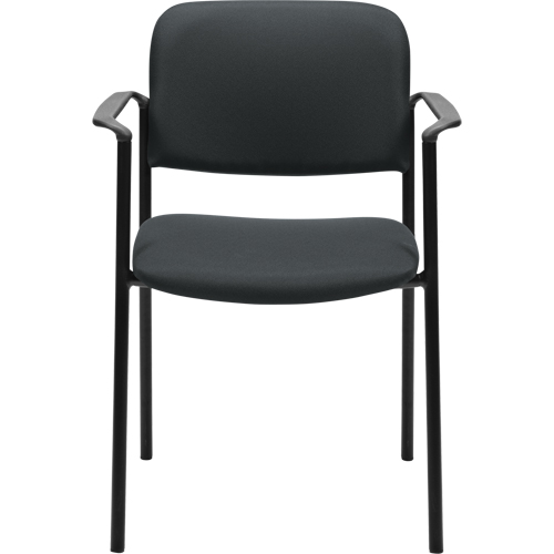 Chaises empilables, Tissu, Hauteur 32", Capacit&eacute; 300 lb, Charbon Les Distributions ICE