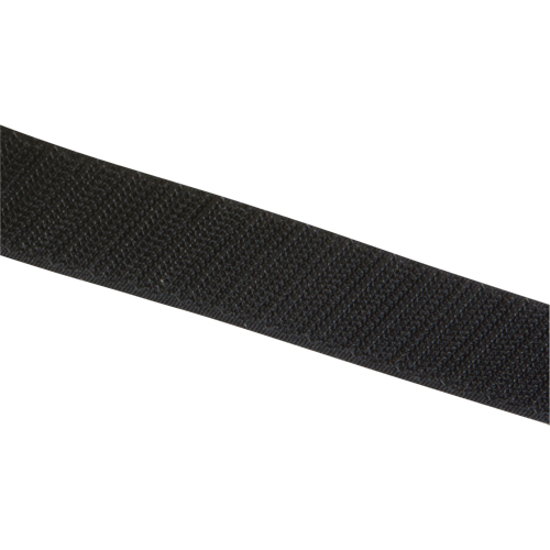 Ruban d'attaches, Crochet, 25 vg x 1", Cousu, Noir Les Distributions ICE