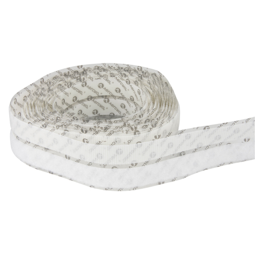 Attache, Boucle et crochet, 15' x 3/4", Adh&eacute;sif, Blanc Les Distributions ICE