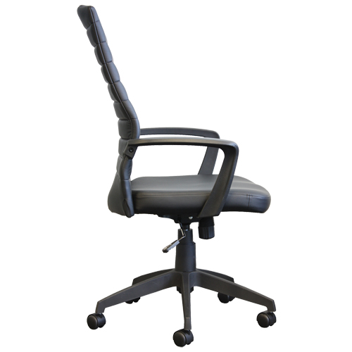 Chaise de bureau Activ A-128, Polyur&eacute;thane, Noir, Capacit&eacute; 275 lb Les Distributions ICE