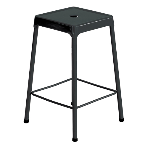 Tabouret en acier pour comptoir Safco, Stationnaire, Fixe Hauteur, Capacit&eacute; 250 lb Les Distributions ICE