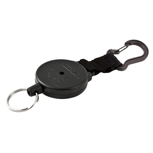 Securit Key Chains, Polycarbonate, 48" Cable, Carabiner Attachment Les Distributions ICE