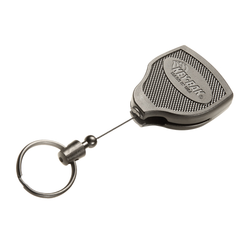 Super48 Heavy-Duty Retractable Key Holder, Polycarbonate, 48" Cable, Belt Clip Attachment Les Distributions ICE