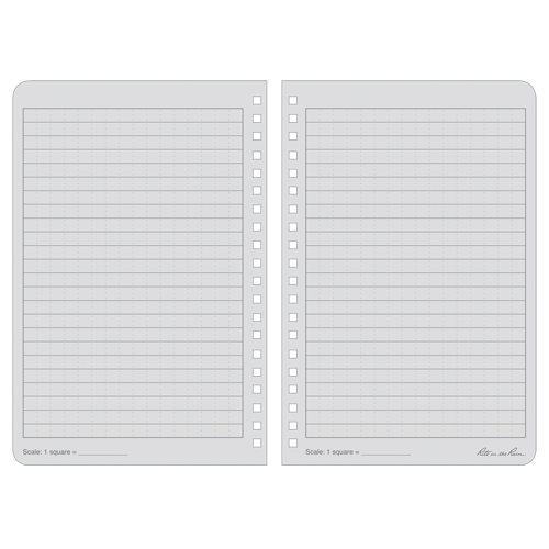 Side-Spiral Notebook, Soft Cover, Black, 64 Pages, 4-5/8" W x 7" L Les Distributions ICE