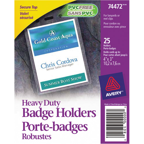 Heavy-Duty Badge Holder Les Distributions ICE