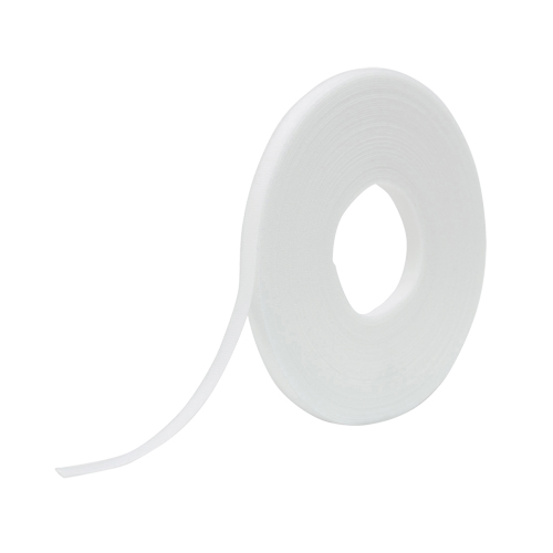 Ruban d'attaches One-Wrap, Boucle et crochet, 25 vg x 1/2", Auto-aggripant, Blanc Les Distributions ICE