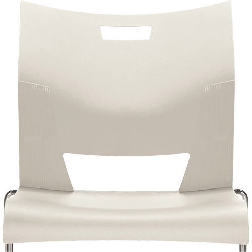 Duet Armless Training Chair, Plastic, 33-1/4" High, 350 lbs. Capacity, White Les Distributions ICE