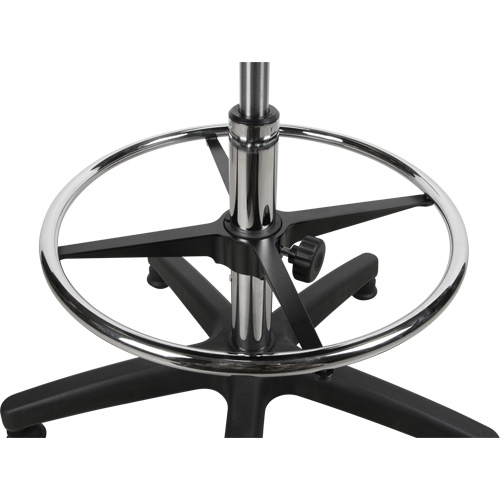 Heavy-Duty Ergonomic Stool, Stationary, Adjustable Height, 250 lbs. Capacity Les Distributions ICE