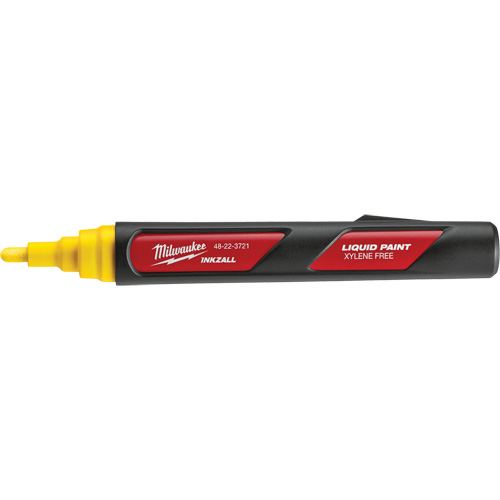 Inkzall Paint Marker, Liquid, Yellow Les Distributions ICE