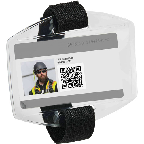 Squids&reg; 3386 Vinyl Armband ID Badge Holder Les Distributions ICE
