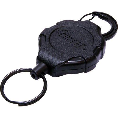Ratch-It Locking Keychain, Plastic, 48" Cable, Carabiner Attachment Les Distributions ICE