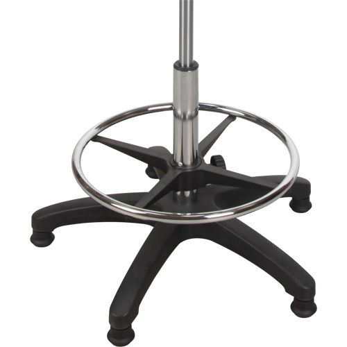 Tabouret ergonomique robuste avec accoudoirs r&eacute;glables, Stationnaire, Ajustable Hauteur, Capacit&eacute; 250 lb Les Distributions ICE