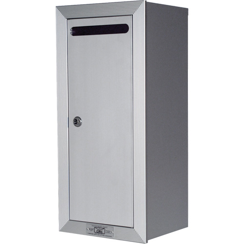 Collection Box, Surface -Mounted, 16-3/16" x 6-3/8", Aluminum Les Distributions ICE