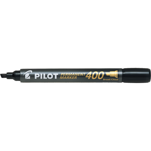 Marqueur permanent 400, Noir, Pointe Ciseau Les Distributions ICE