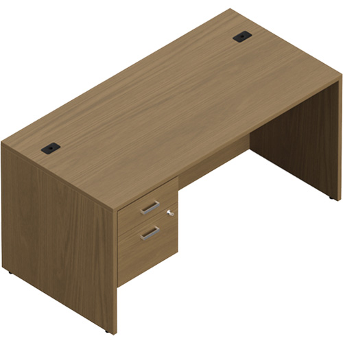 Newland Single Pedestal Desk Les Distributions ICE