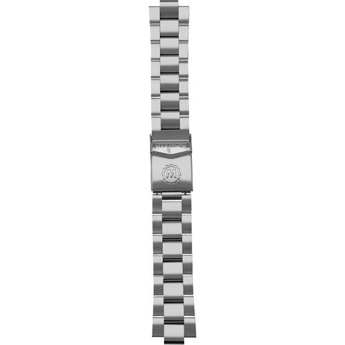 Grey Maple Large Diver's Automatic Watch with Stainless Steel Bracelet, Digital, Battery Operated, 41 mm, Silver Les Distributions ICE