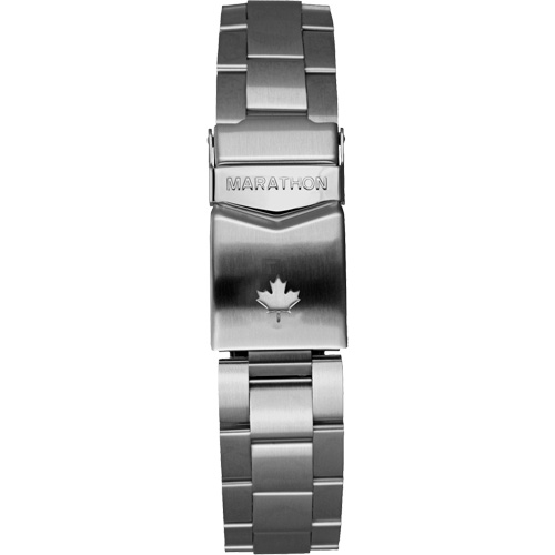 Grey Maple Large Diver's Automatic Watch with Stainless Steel Bracelet, Digital, Battery Operated, 41 mm, Silver Les Distributions ICE