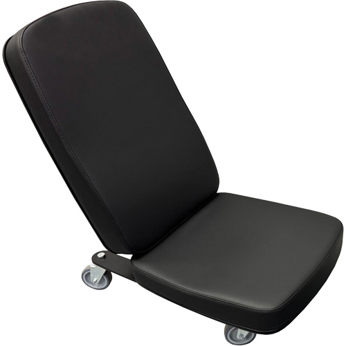 FLEX Mini Industrial Chair, Vinyl, Black, 280 lbs. Capacity Les Distributions ICE