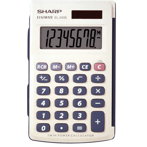 Calculatrice &agrave; main Les Distributions ICE