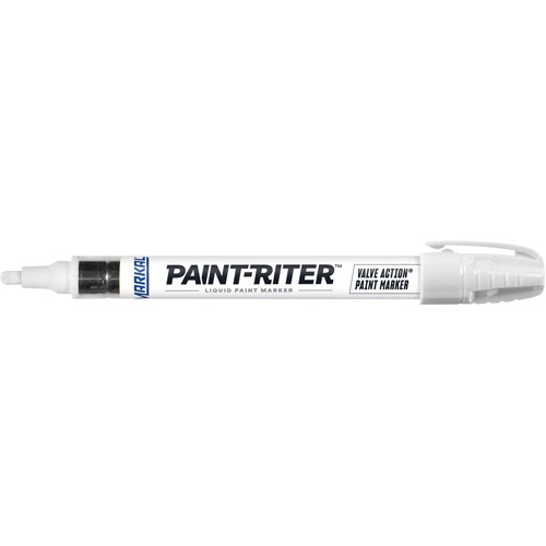 Paint-Riter&reg; Valve Action&reg; Paint Marker, Liquid, White Les Distributions ICE
