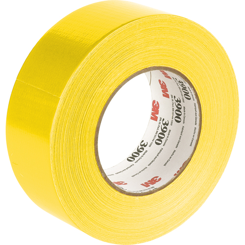 Rubans adh&eacute;sifs polyvalent 3900, 8 mils, Jaune, 48 mm (2") x 55 m (180') Les Distributions ICE
