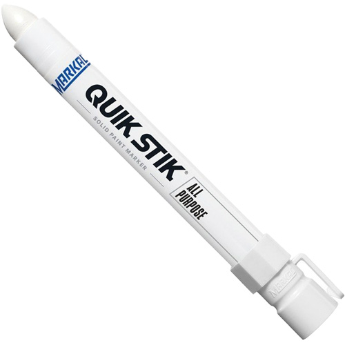 Quik Stik&reg; Twist-Up Paint Markers, Solid Stick, White Les Distributions ICE