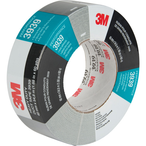 3939 Duct Tape, 9 mils, Silver, 48 mm (2") x 55 m (180') Les Distributions ICE