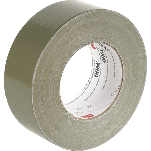 Rubans adh&eacute;sifs polyvalent 3900, 8 mils, Vert olive, 48 mm (2") x 55 m (180') Les Distributions ICE