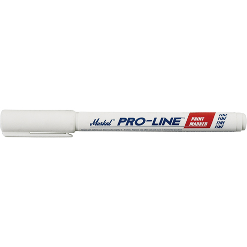 Pro-Line&reg; Fine Line Markers, Liquid, White Les Distributions ICE
