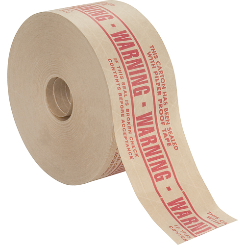 Rubans gommes pr&eacute;-imprim&eacute;s, 72 mm (2-4/5") x 137 m (449,475'), Kraft Les Distributions ICE