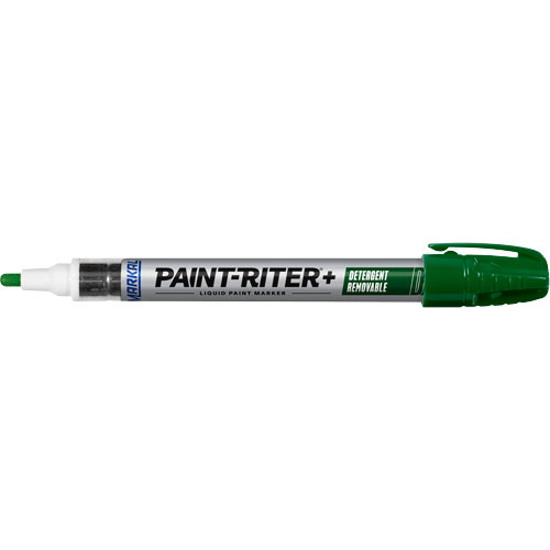 Paint-Riter&reg;+ Detergent Removable Paint Marker, Liquid, Green Les Distributions ICE