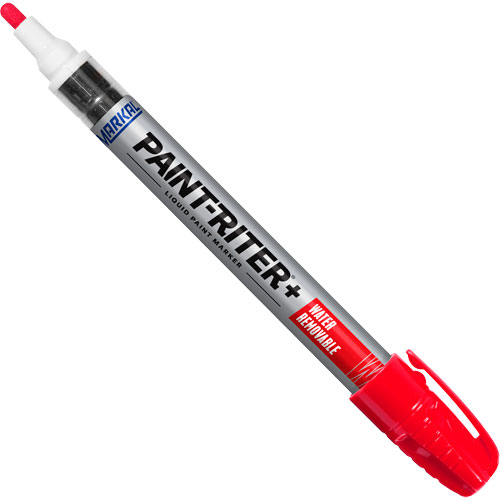 Paint-Riter&reg;+ Water Removable Paint Marker, Liquid, Red Les Distributions ICE