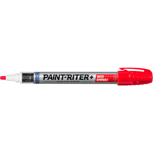 Paint-Riter&reg;+ Water Removable Paint Marker, Liquid, Red Les Distributions ICE