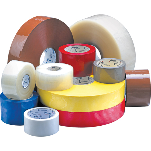 Box Sealing Tape, Acrylic Adhesive, 2.1 mils, 48 mm (1-22/25") x 100 m (328') Les Distributions ICE
