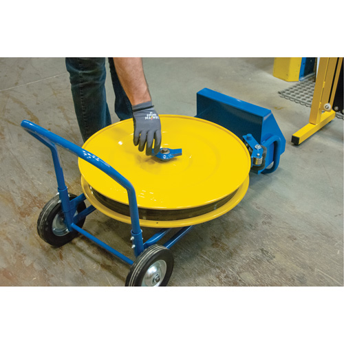 Distributeur de feuillards, Feuillard Polyester/Acier/Polypropyl&egrave;ne, Dia de noyau 16"/8", largeur de rouleau 3"/8"/6" Les Distributions ICE