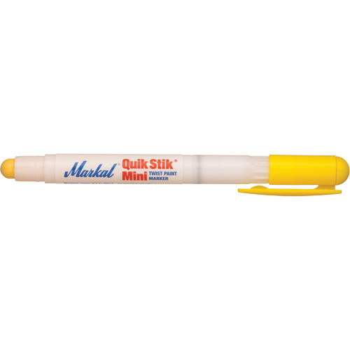 Quik Stik&reg; Mini Paint Marker, Solid Stick, Yellow Les Distributions ICE
