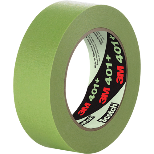 401+ High Performance Masking Tape, 6 mm (1/4") x 55 m (180'), Green Les Distributions ICE