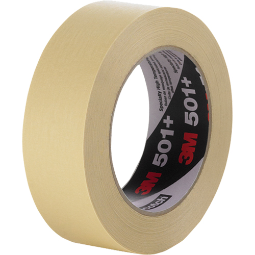 501+ High Temperature Masking Tape, 18 mm (3/4") x 55 m (180'), Tan Les Distributions ICE