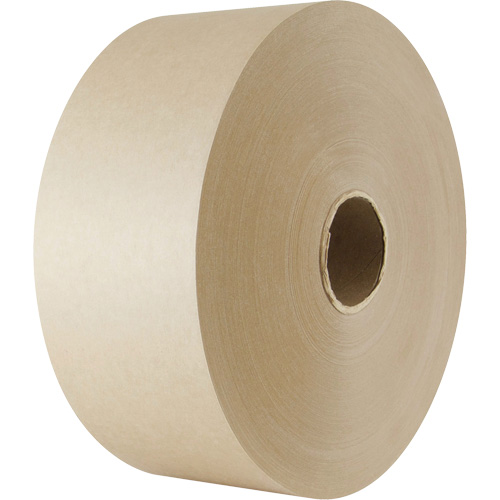Ruban en papier activ&eacute; &agrave; l'eau, 102 mm (4") x 183 m (600'), Kraft Les Distributions ICE