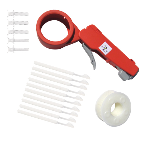 Ensemble complet de pistolet d'attaches de c&acirc;bles Les Distributions ICE