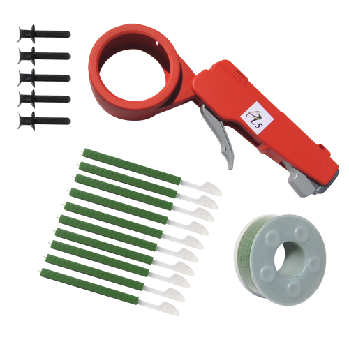 Ensemble complet de pistolet d'attaches de c&acirc;bles Les Distributions ICE