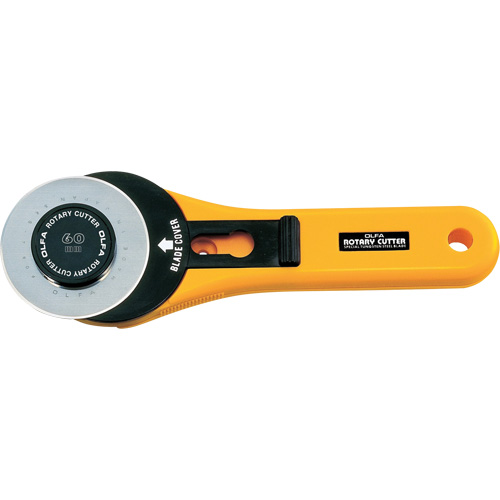 Straight Handle Rotary Cutter, 60 mm/2-3/10" Blade Les Distributions ICE