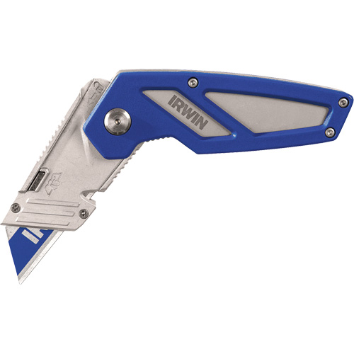 FK 100 Folding Utility Knife, 22 mm Blade, Metal Handle Les Distributions ICE